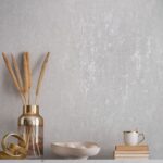 behang metallic beton structuur 35126 s3