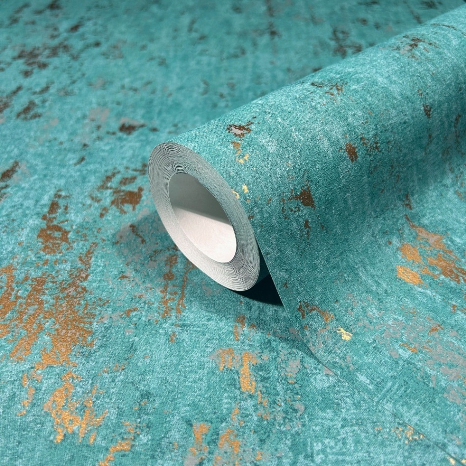 behang metallic beton structuur 35164 s2