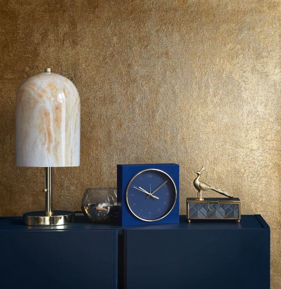 behang metallic goud structuur 34280 s4