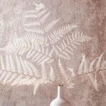 behang metallic roze structuur 34279 s1