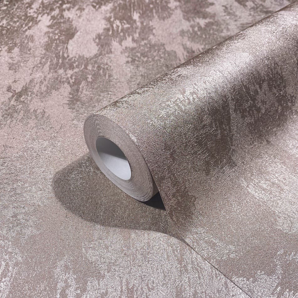 behang metallic roze structuur 34279 s2