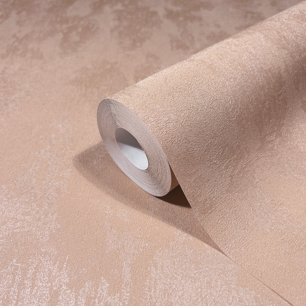 behang metallic terra roze structuur 35129 s2