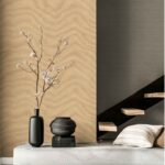 behang organisch golvende streep 42223 s1