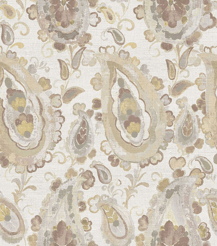 behang organisch paisley 39011