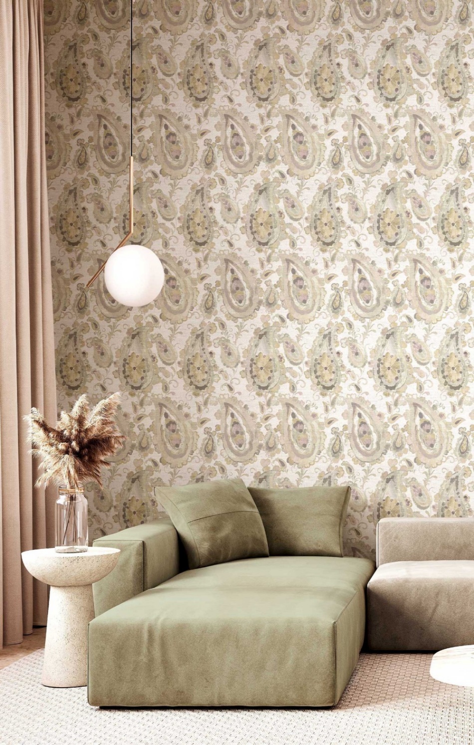 behang organisch paisley 39014 s1
