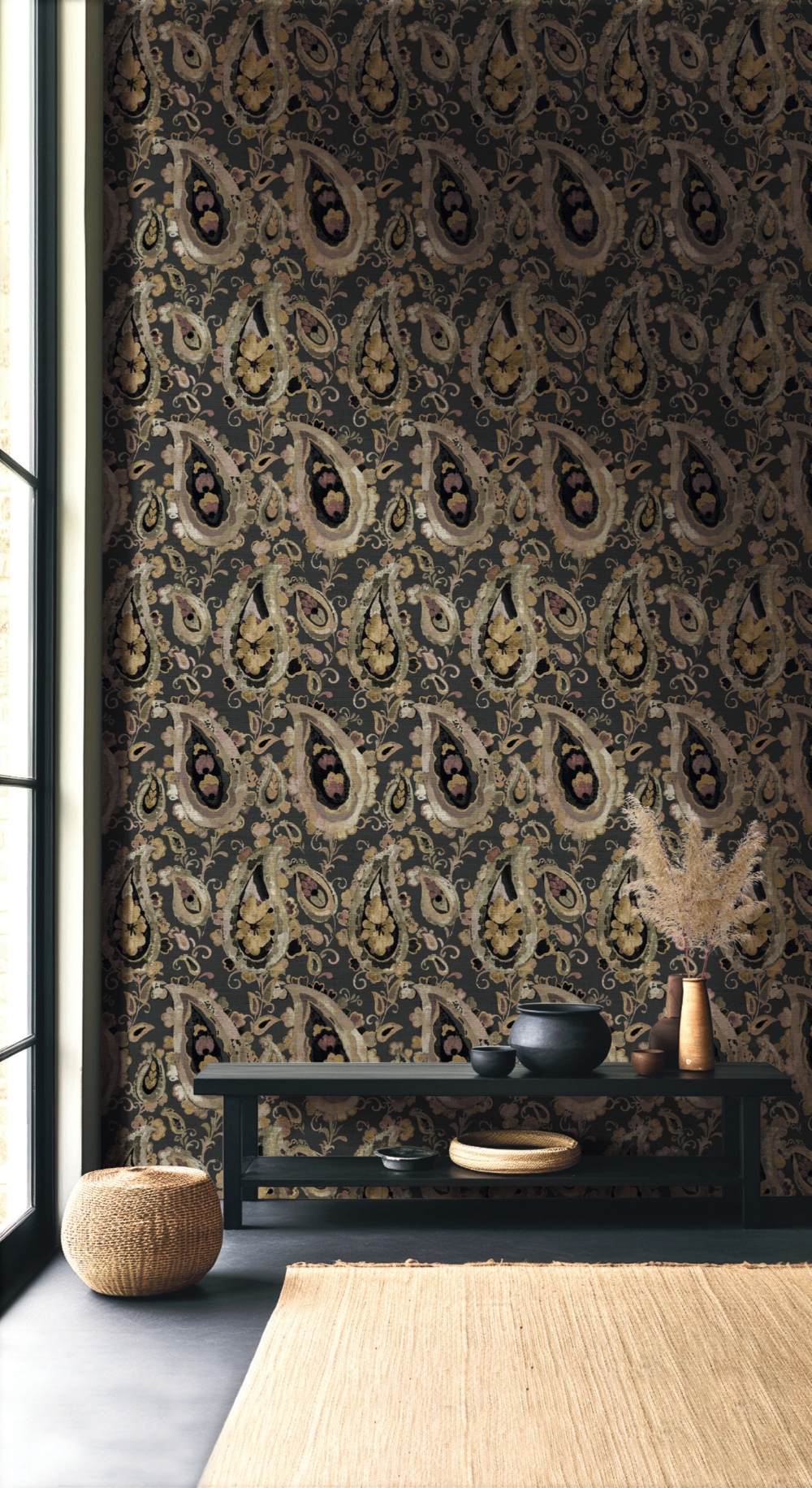 behang organisch paisley 39019 s1