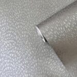 behang organische vlekjes zilver DWP0363 07 s1