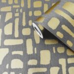 behang organische vormen goud DWP0364 03 s1 1