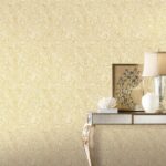 behang paisley bloemen goud geel 11302 s1
