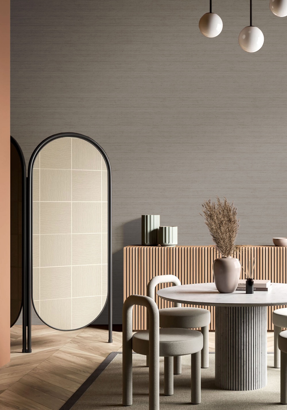 behang uni taupe 42249 s1