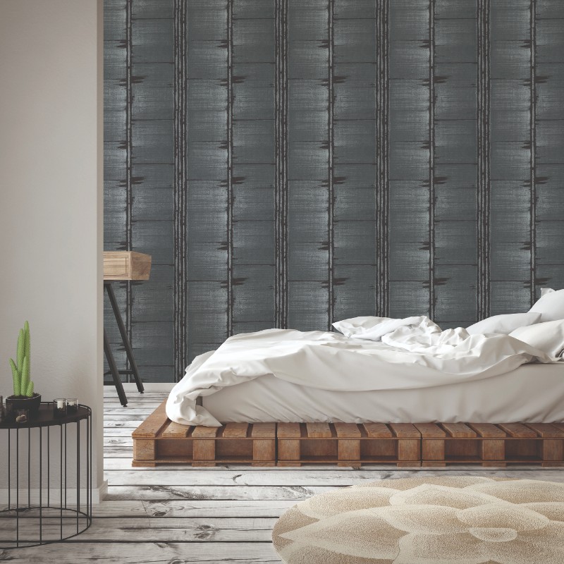 behang vakken hout motief G78284 s1