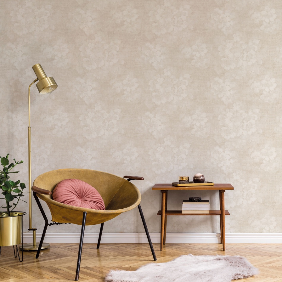 behang vervaagde bloemen G78263 s1