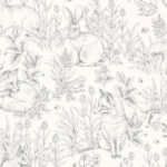 borastapeter newbie wallpaper ii forest friends 7478 behang 2