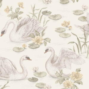 Boråstapeter Newbie Wallpaper-2 6926 Lily Swan