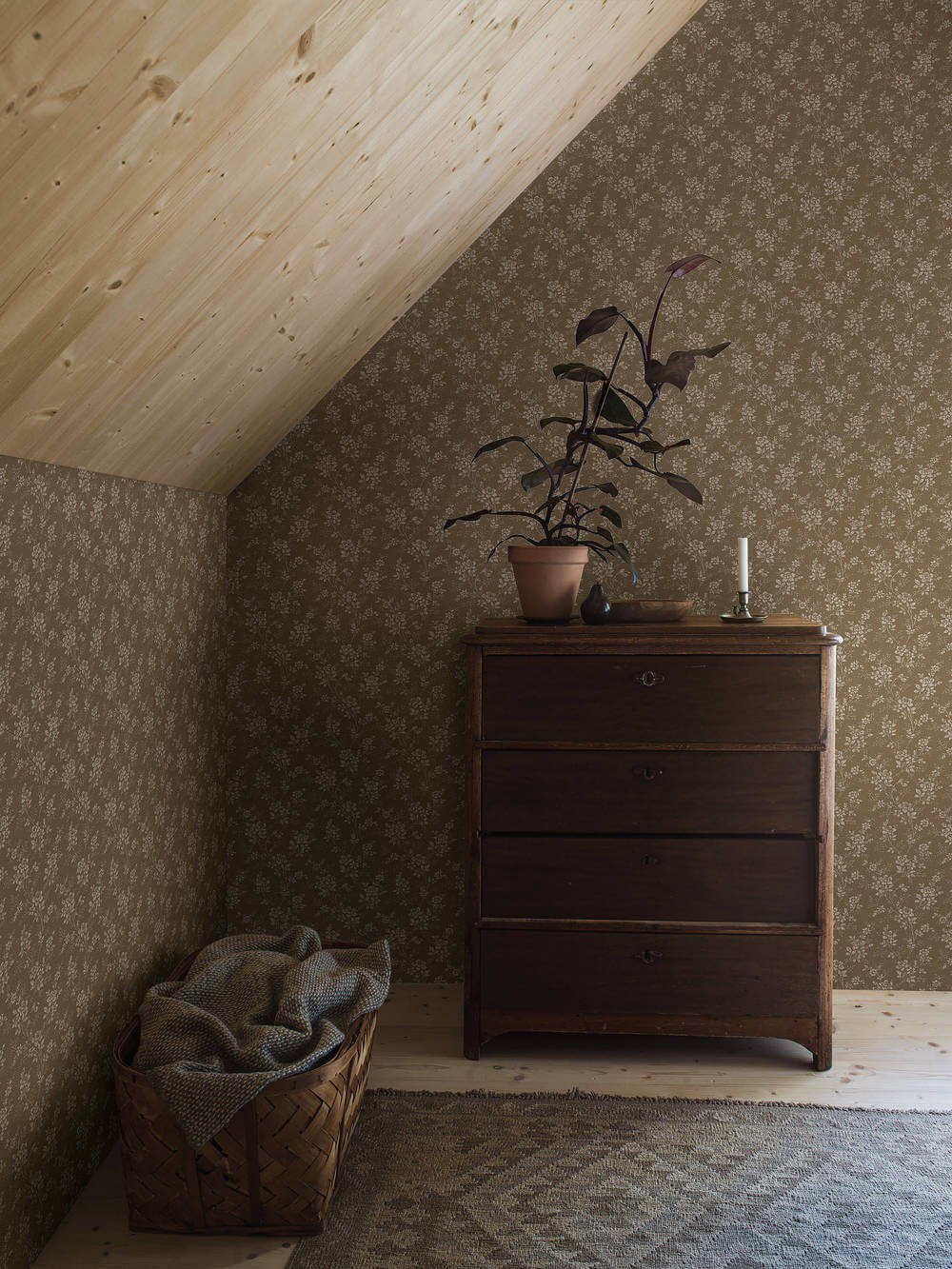 borastapeter woodland hip rose 4727 behang 1