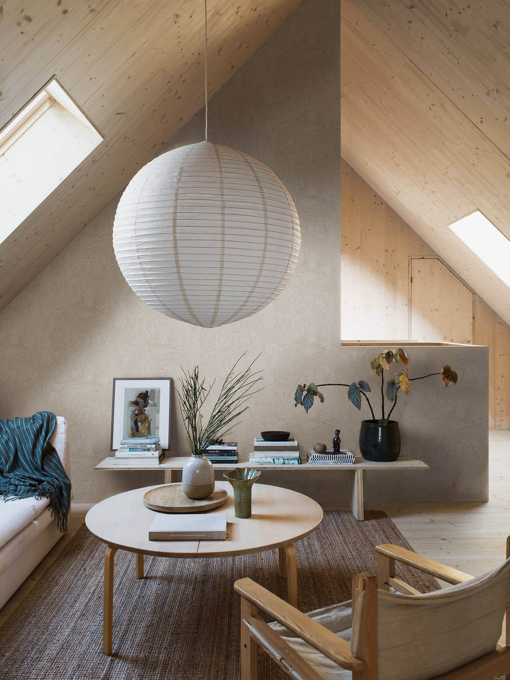 borastapeter woodland northern forest 4703 behang 1