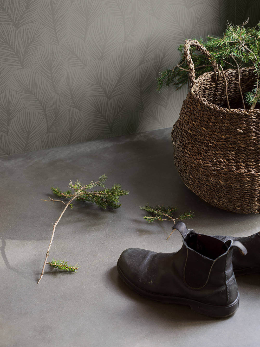 borastapeter woodland pine tree 4704 behang 1