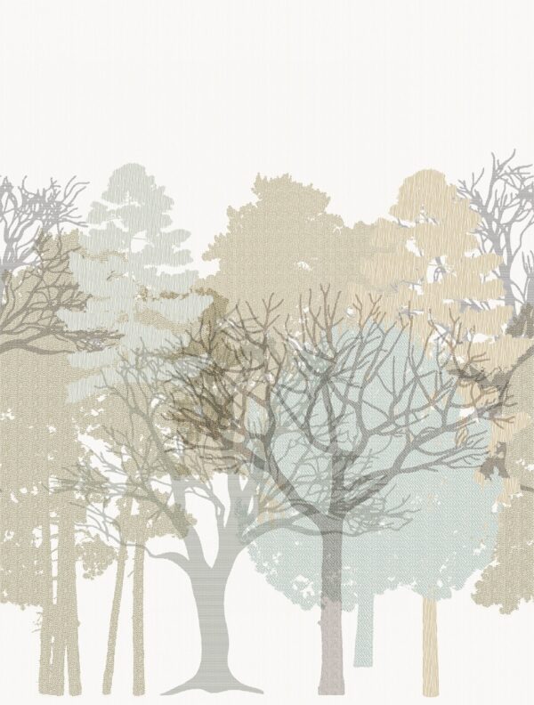 fotobehang bomen bos abstract AND28290