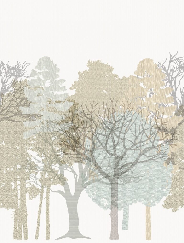 fotobehang bomen bos abstract AND28290