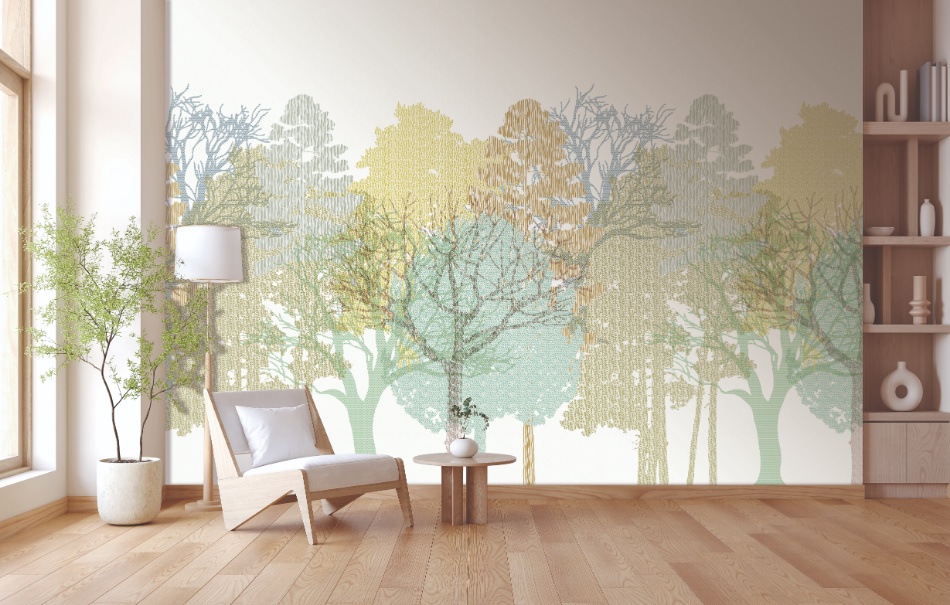 fotobehang bomen bos abstract AND28291 s1