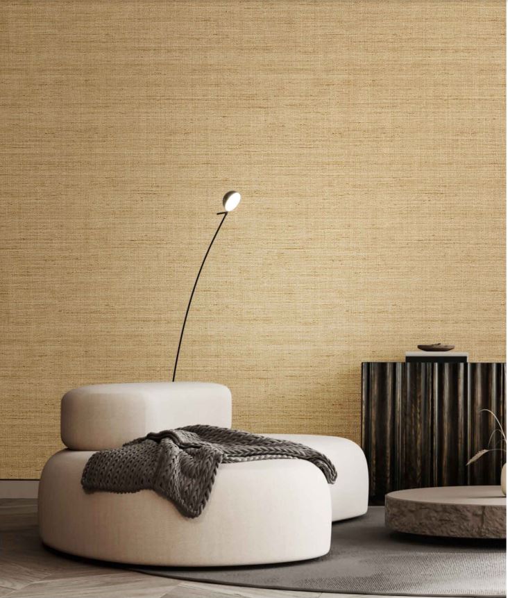 uni linnen stro geel beige 42263 s1