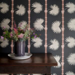 7057 1XL Paint Paper Lib Botany Hardy Palm Acqua Viva 0360HAAQUAV