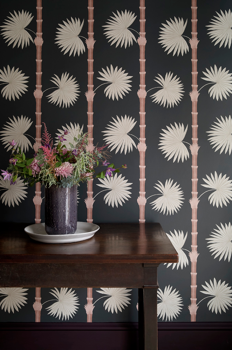 7057 1XL Paint Paper Lib Botany Hardy Palm Acqua Viva 0360HAAQUAV