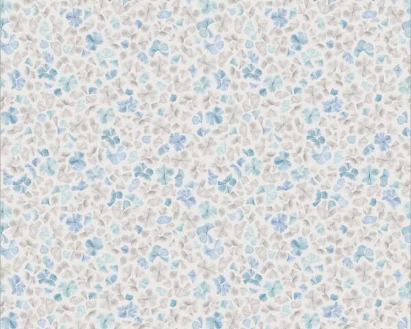 PL Wallpaper Swatches Feather Flora Constantia Blue