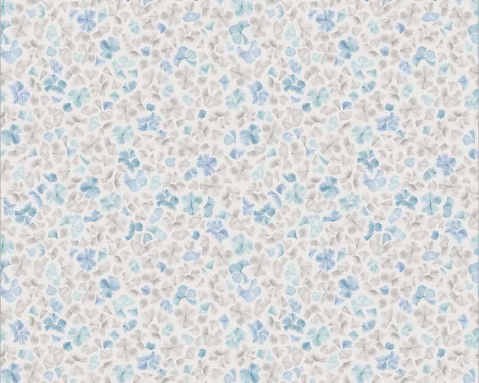 PL Wallpaper Swatches Feather Flora Constantia Blue
