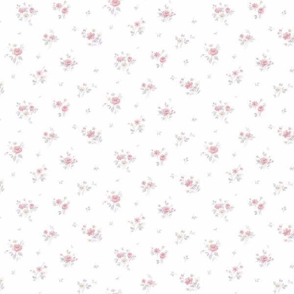 behang aquarel bloemetjes PF38157