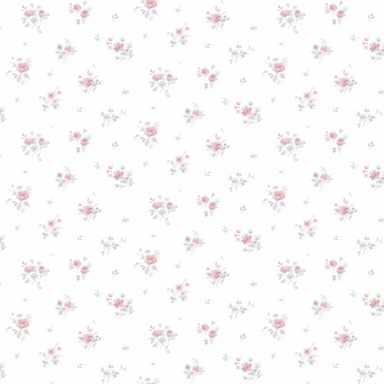 behang aquarel bloemetjes PF38157