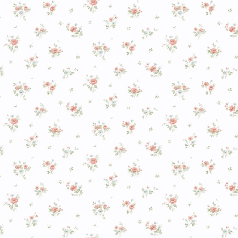 behang aquarel bloemetjes PF38158