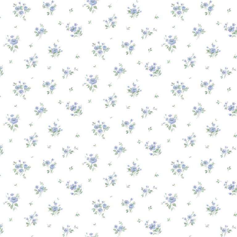 behang aquarel bloemetjes PF38159