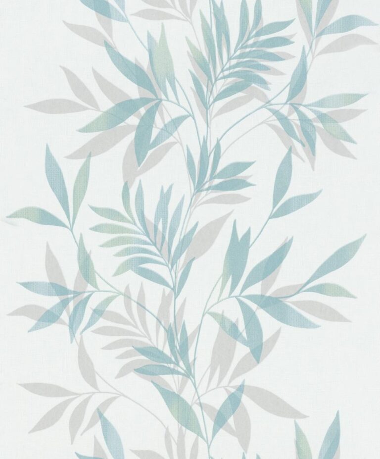 behang bladeren abstract 82461