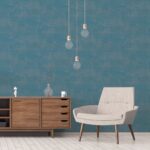 behang blauw structuur G78257 s1 1