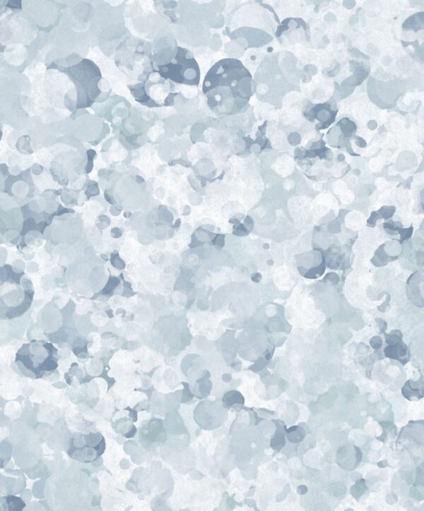 behang blauw watercolor cirkels G78236
