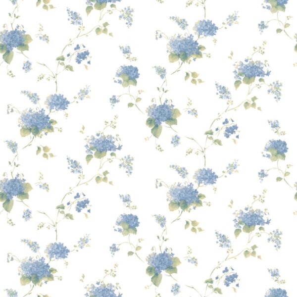 behang bloemen hortensia PF38108
