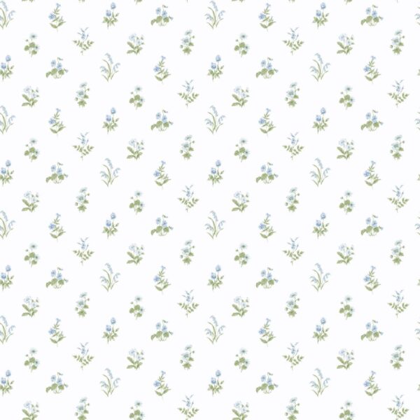 behang bloemetjes plantjes PF38166