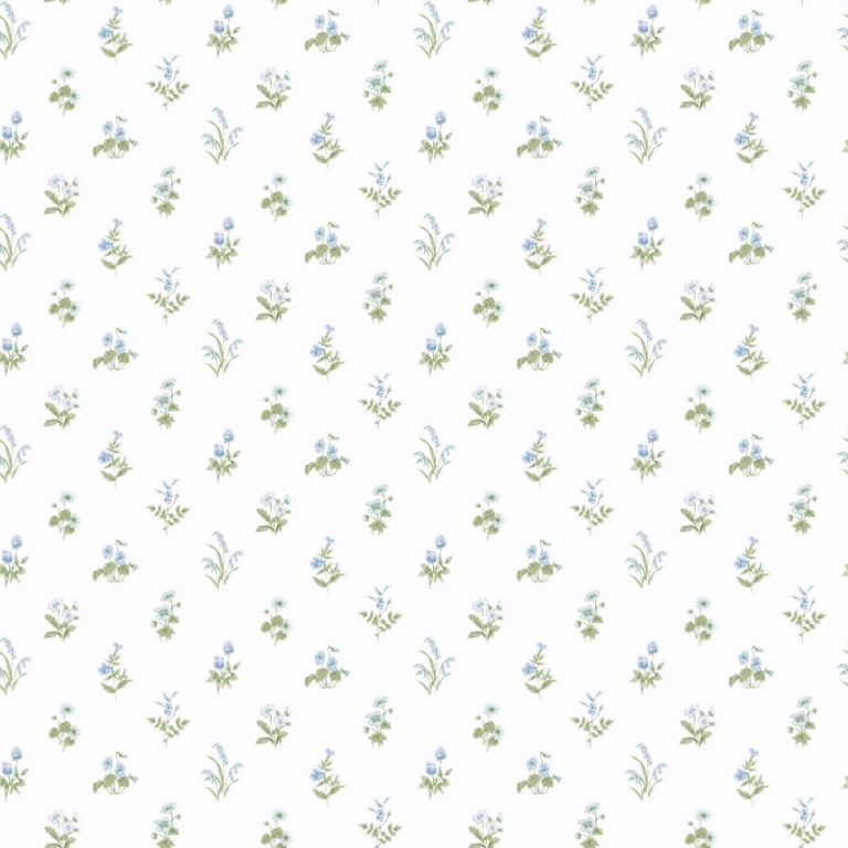 behang bloemetjes plantjes PF38166