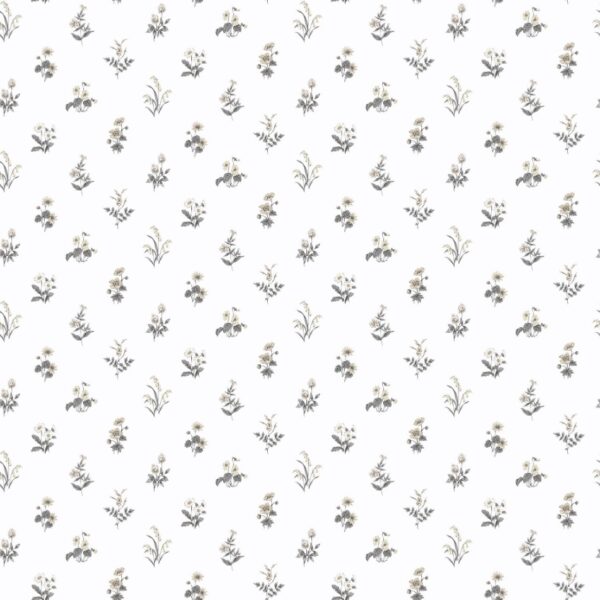 behang bloemetjes plantjes PF38167