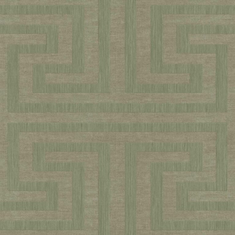 behang grafisch lijnen groen 27515