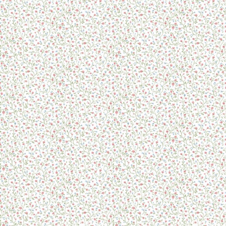 behang kleine bloemetjes aquarel PF38153