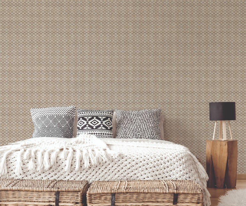 behang kleine hexagons G78296 s1