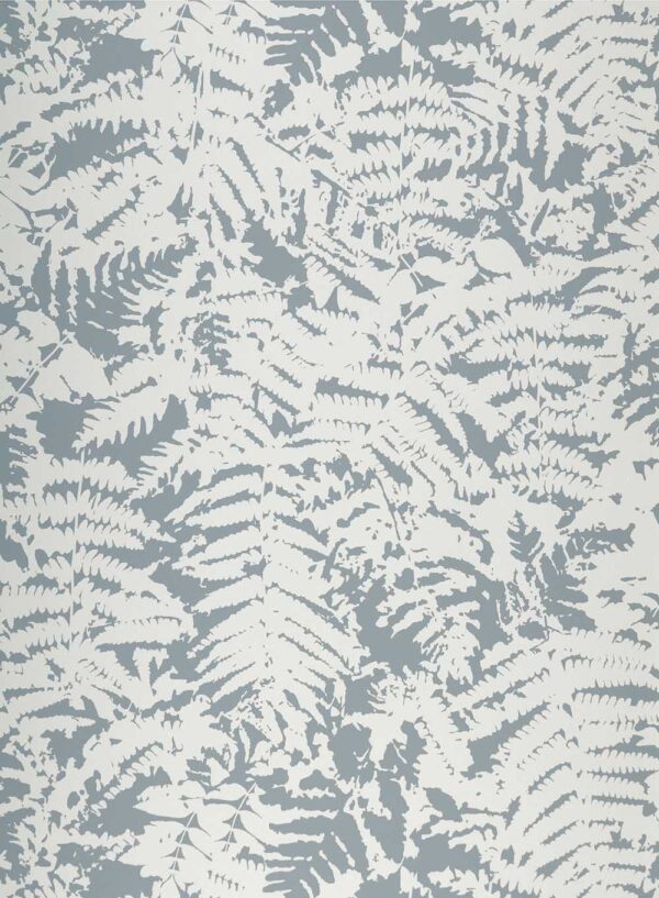 Behang Little Greene 20th Century Papers Fern 1960 Sage Blue