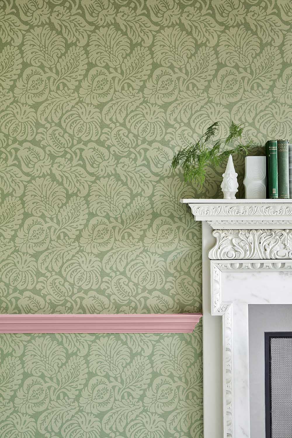 Behang Little Greene London Wallpapers IV Palace Road 1895 Oakes