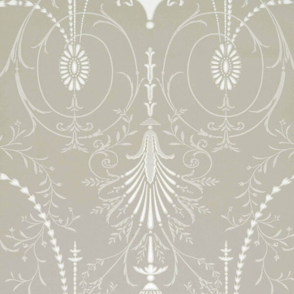 behang little greene london wallpapers v marlborough paris grey 1