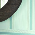 Behang Little Greene Painted Papers Cavendish Stripe 1965 Brush
