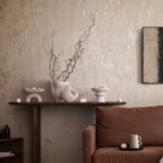 behang metallic beton structuur 35124 s3