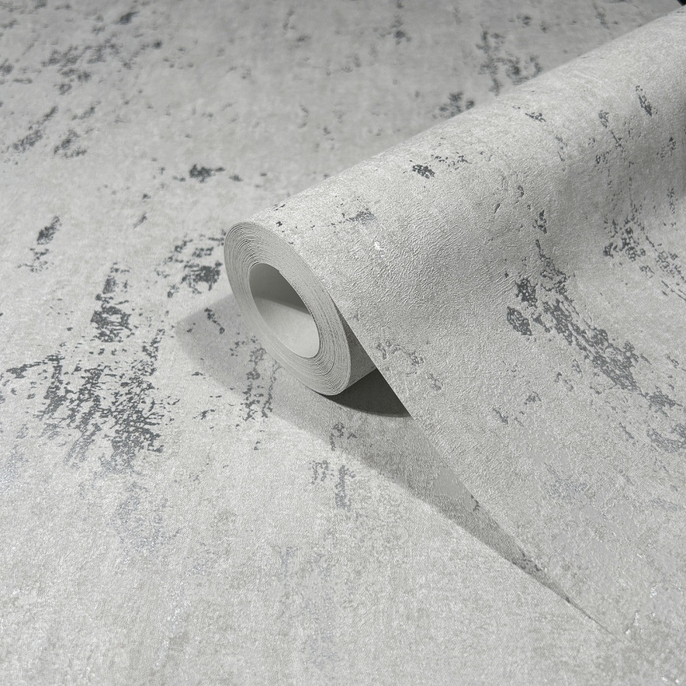 behang metallic beton structuur 35144 s2
