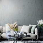 behang metallic beton structuur 35162 s1